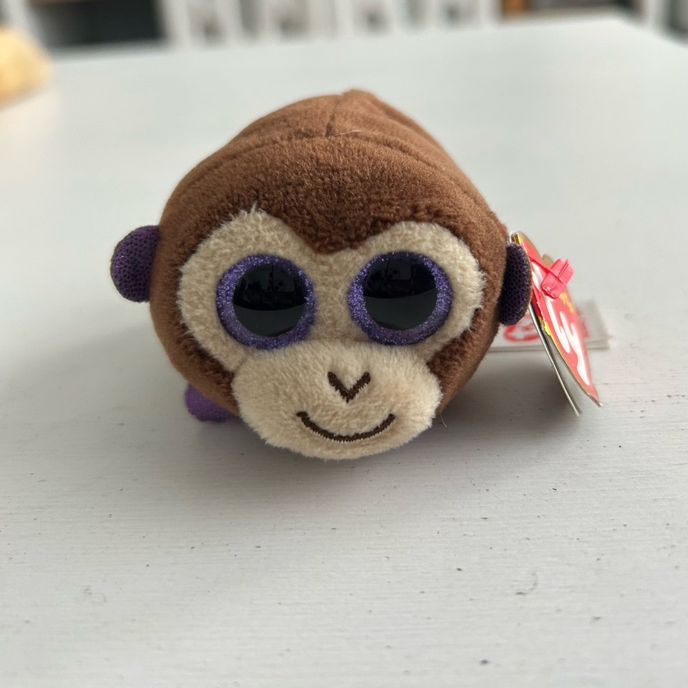 3️⃣ for $20💰 
Teeny Ty Beanie Boos ‘Monkey boo’